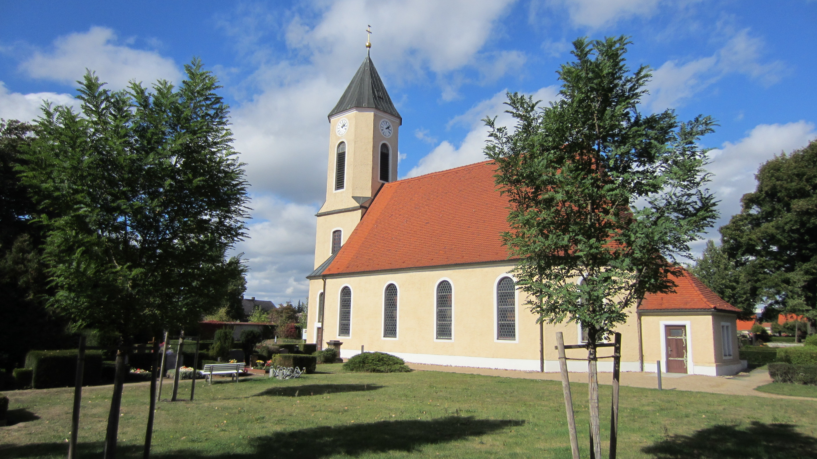 Gottesdienst mit Taufe in Röderau